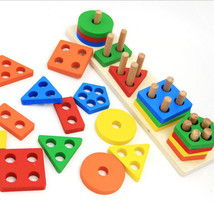 Montessori Toys for Boys and Girls, Sorting Toys for Toddlers - Christmas - £11.07 GBP
