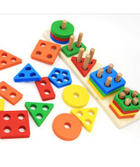Montessori Toys for Boys and Girls, Sorting Toys for Toddlers - Christmas - £10.93 GBP