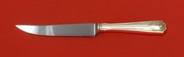 Spotswood by Gorham Sterling Silver Steak Knife Serrated HHWS Custom 8 1/2&quot; - £70.21 GBP