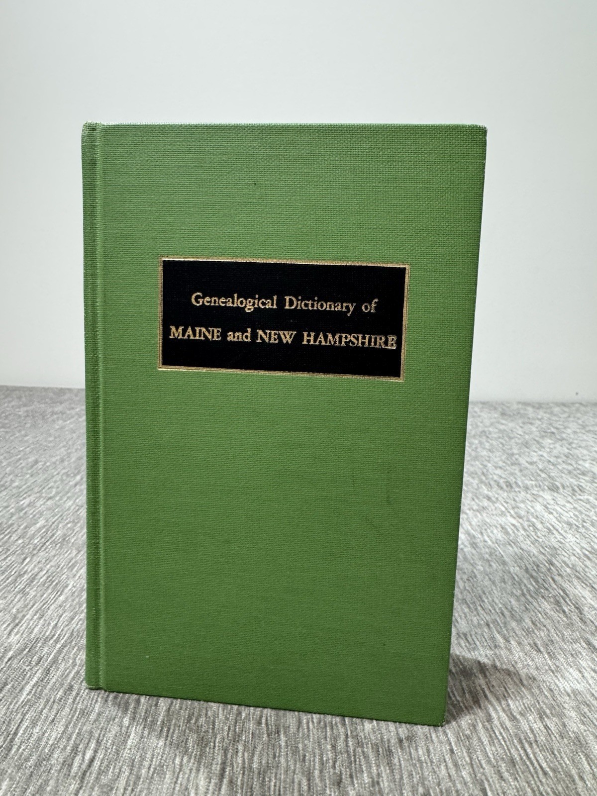 Genealogical Dictionary of Maine And New Hampshire 1983 Noyes Libby Davi... - $24.74