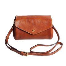 FAykes Genuine Leather Purse for Travel Vintage Shoulder Bag Crossbody Bag for L - £87.99 GBP