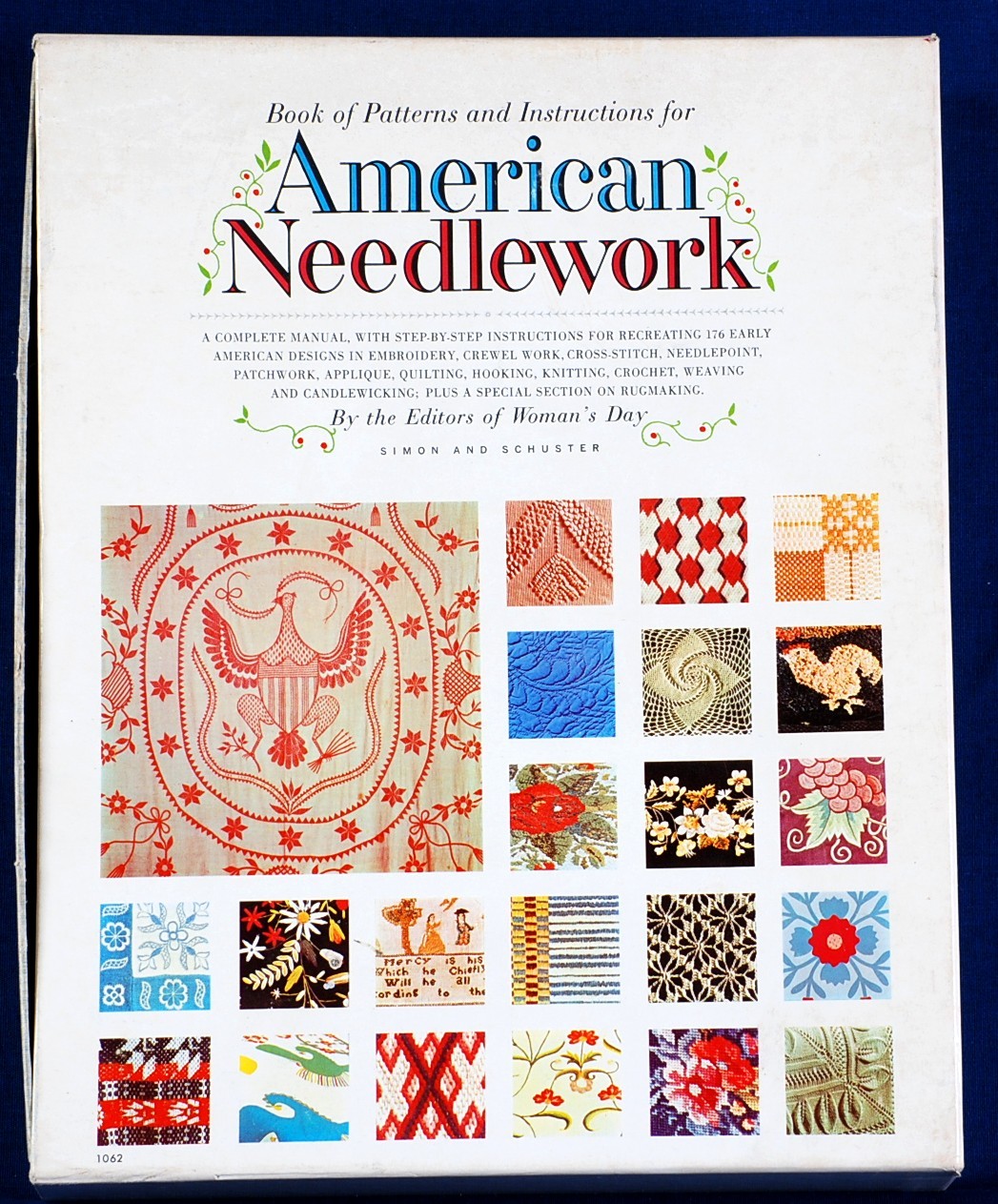 American Needlework Patterns Woman's Day 1963 Quilting Needlepoint Embroidery - $8.00