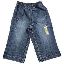 Gymboree Baby Jeans 18-24 Months Blue Denim Cargo Sock Monkey &amp; Friends ... - $25.74