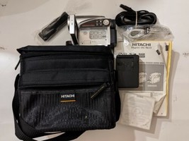 Hitachi DZ-GX5080A DVD Camcorder 30x  Zoom 1500X + Bag Extras Transer - $60.76