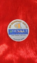 20th Birthday Jan. 1995 HYATT REGENCY Lake Tahoe NV $1 Chip - $9.90