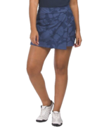 Spanx Sunshine Skort XL Blue UPF 50 Quick Dry Floral Shadow Print Pickle... - $38.21