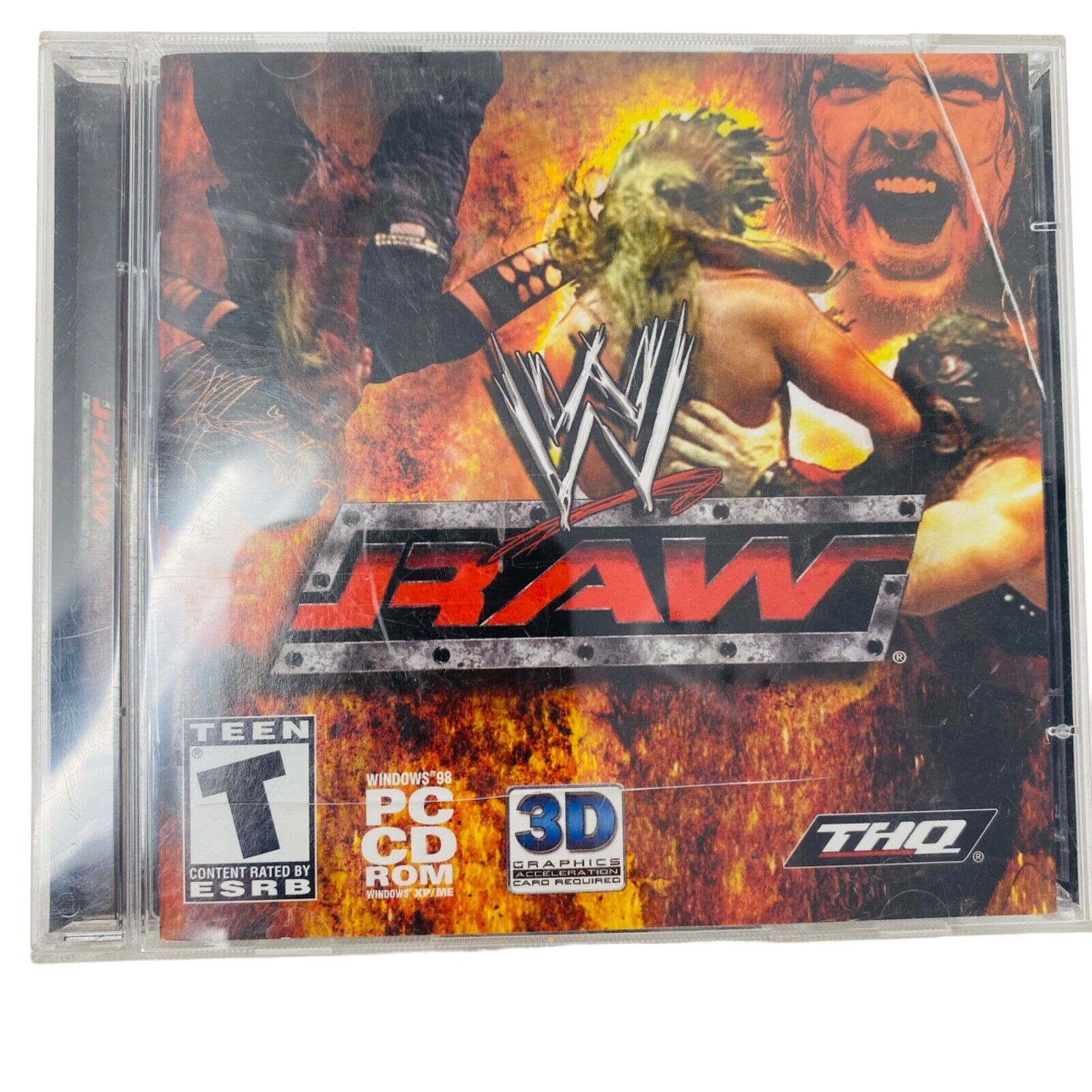 Primary image for WWE Raw PC Game CD-Rom THQ Wrestling Complete