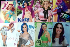 KATY PERRY ~ Fourteen (14) Color PIN-UPS from 2010-2013 ~ Clippings - £8.78 GBP