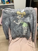 Disney Womens Tinker Bell Pull-Over Hoodie Size M - £19.78 GBP