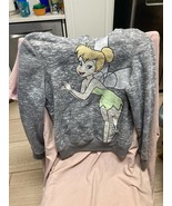 Disney Womens Tinker Bell Pull-Over Hoodie Size M - £19.46 GBP