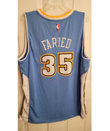 ADIDAS NBA SWINGMAN JERSEY DENVER NUGGETS KENNETH FARIED LIGHT BLUE MEN&#39;S M - $49.49