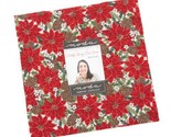 10&quot; Layer Cake Holly Berry Tree Farm Quilters Cotton Pre-Cuts Squares M5... - £32.10 GBP