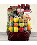 Fruit Abounds: Signature Series Fruit &amp; Snacks Gift Basket - $6,211.13 MXN