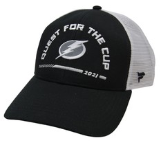 Tampa Bay Lightning NHL Quest For The Cup Adjustable Hockey Hat by Fanatics - £18.64 GBP