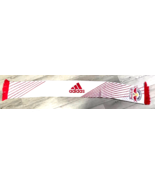 Addidas New York Red Bull MLS Red/White Scarf Love Fight Passion Glory 64&quot; - £10.77 GBP