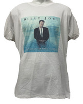 Billy Joel A Voyage on the River of Dreams Men&#39;s White Graphic T-Shirt Size L - £42.67 GBP