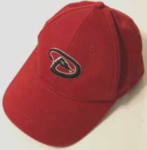 Arizona Diamondbacks 2007 Snake Logo Boys Red Sewn MLB Baseball Cap One Size - £5.74 GBP