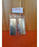 Stainless steel shim stock assortment 4 pieces 1 X 3 x 0.010 and 0.015 .... - £18.66 GBP