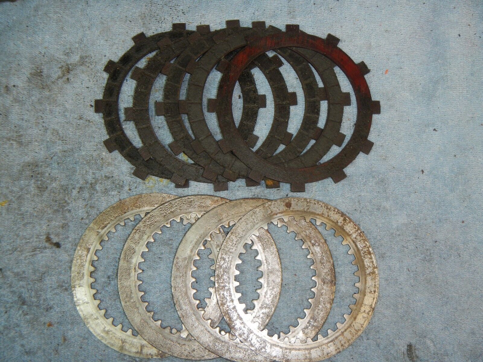 Clutch basket friction discs plate 1975 1976 KAWASAKI KT250 KT 250 TRIALS - $9.89