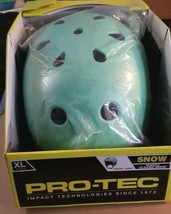 PRO TEC Womens Classic SNOW Pastel Camo Helmet Hat NEW EXTRA LARGE FAST ... - £23.98 GBP