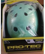 PRO TEC Womens Classic SNOW Pastel Camo Helmet Hat NEW EXTRA LARGE FAST ... - £24.05 GBP