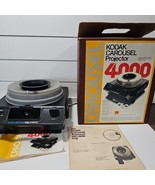 Kodak Carousel Projector 4000 Flawless W/ Manual Tested Working Vtg - £78.81 GBP