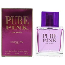 Pure Pink by Karen Low, 3.4 oz Eau De Parfum Spray for Women - $816.35 MXN