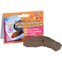 Party Pooper - Designed to Lay On a Toilet Seat - Toilet Seat Turd - Realistic! - £2.18 GBP