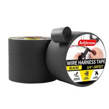 5 Roll 3/4 In X 50FT Wire Harness Cloth Electrical Tape Automotive Self-... - $238.72 MXN