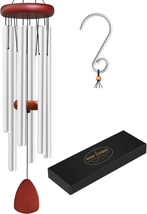 Large Aluminium Wind Chimes Outside, Soothing Melodic Memorial Sympathy ... - $34.15
