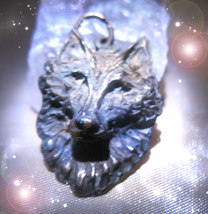 HAUNTED NECKLACE THE SACRED WOLF KING'S PATH SECRET OOAK MAGICK MMAGICKAL image 2