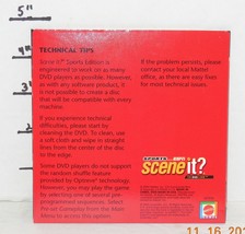 2005 Screenlife Sports Espn Scene it DVD Board Game Replacement DVD - £3.93 GBP