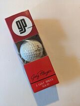 Vintage Dunlop Gary Player GP Signature Pelotas de Golf 1 Manga 3 Nuevo - $10.90