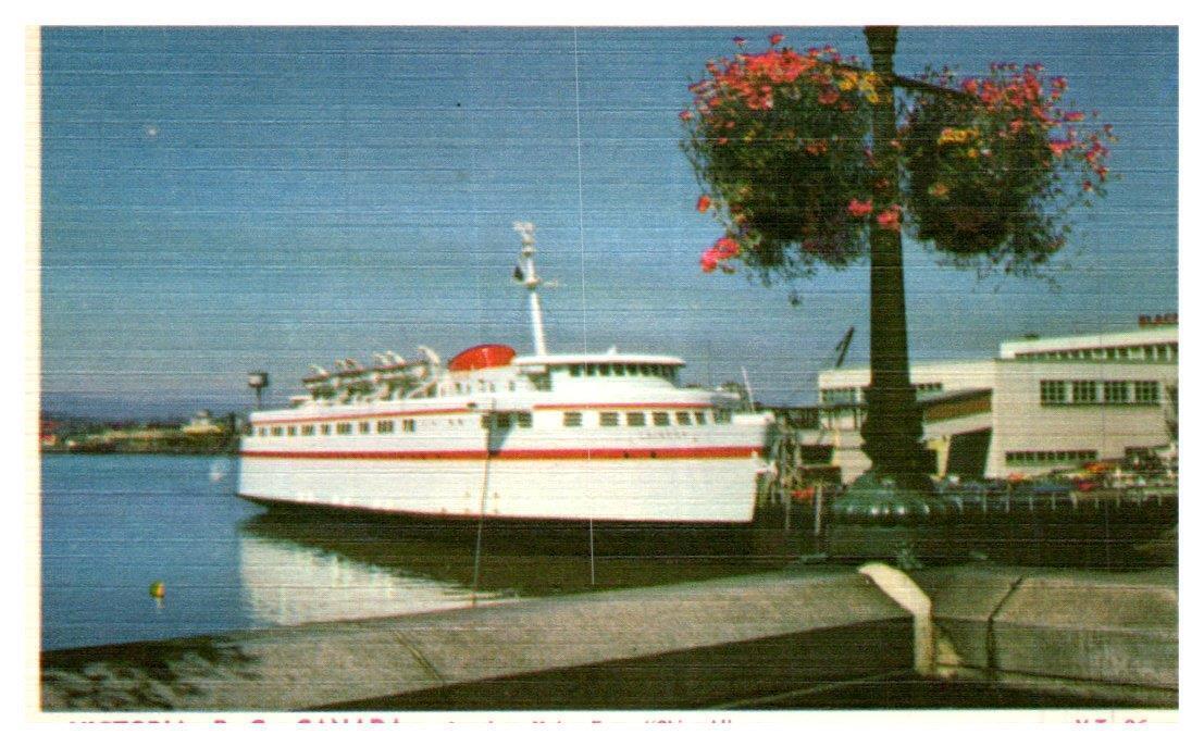 Primary image for Chinook Ferry Puget Suono Seattle Victoria British Columbia Cartolina