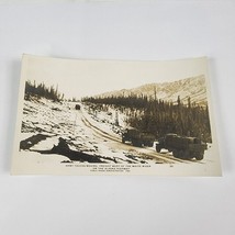 Postcard White River Canada Army Trucks Moving Freight West On Alaska HWY RPPC - £7.44 GBP