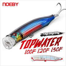 Noeby Feed Popper Spinning Fishing Lure Topwater 100mm20g 120mm29g 150mm55g Arti - £3.90 GBP+