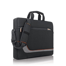 Solo Laptop Slim Briefcase For 17.3&quot; Laptops, Black, VTR124-4, NWT - £27.53 GBP