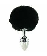 Midnight Metal Bunny Butt Plug Black And Silver - $518.23 MXN