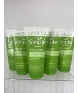 (5) Simple Sensitive moisturizing Facial Wash Cleanse Hydrate No Oil Soa... - $22.11