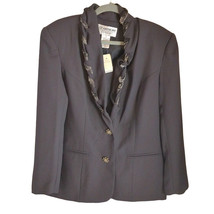 Vintage St Anthony Evening Womens Gray Blazer Jacket Size 16 New Gantos - £12.23 GBP