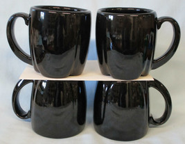 Frankoma Black Plainsman C6 Mug Set of 4 - £23.32 GBP