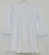 Blanks Boutique White Long Sleeve Empire Waist Ruffle Dress Size 18M image 2