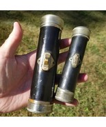 Antique Eveready flashlights lot x2 1920&#39;s  VULCANIZED FIBER Fish Eye Lens - $1,552.32 MXN