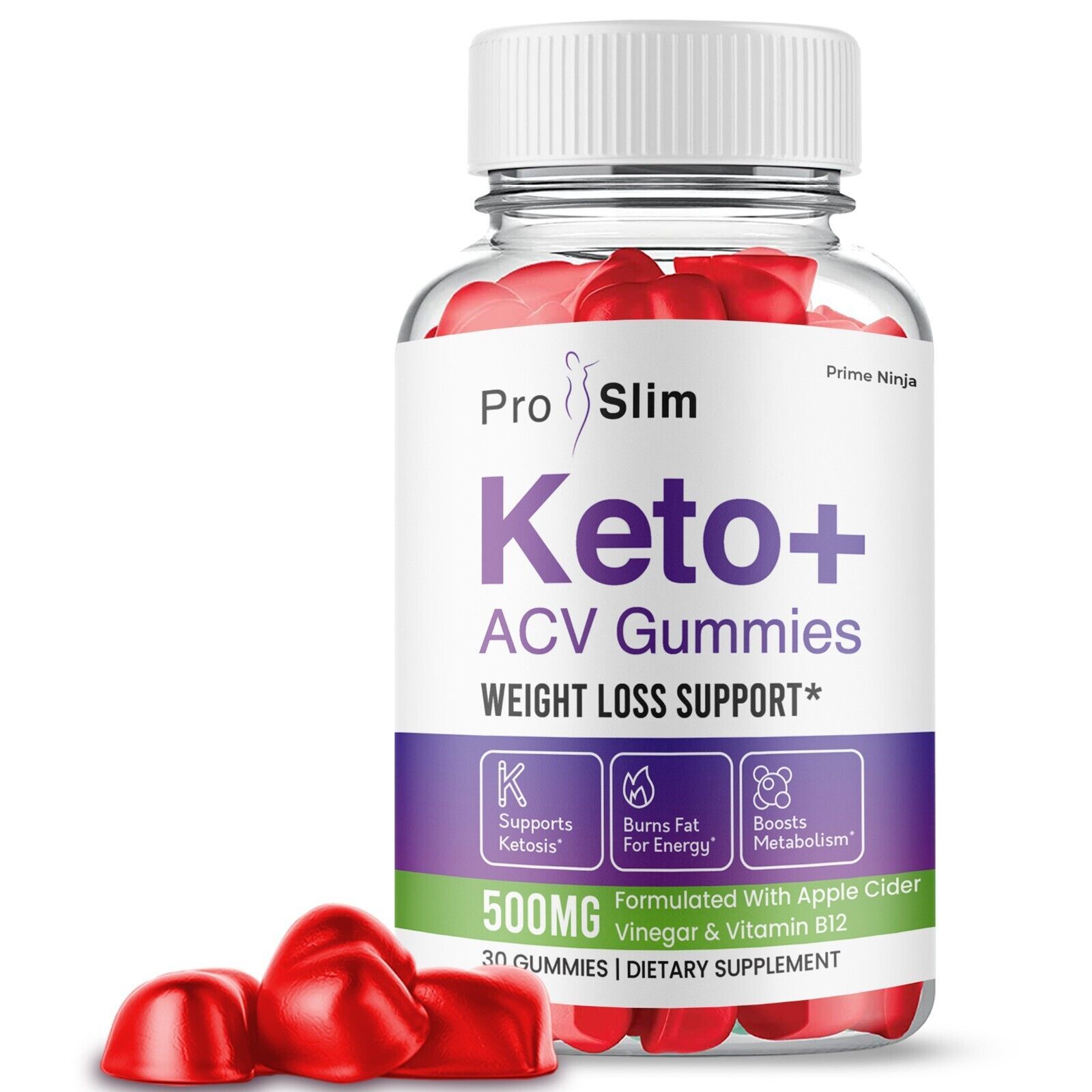 1 Pack ProSlim Keto ACV Gummies Official Pro Slim ACV Max Strength Gummies