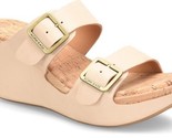 Kork-Ease Womens Grace Nude Leather Wedge Sandals Size 10 New - $49.45