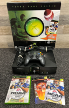 Microsoft Xbox 8GB w/ Top Spin &amp; NCAA Football 2005 Bundle w/ Original Box - $193.49