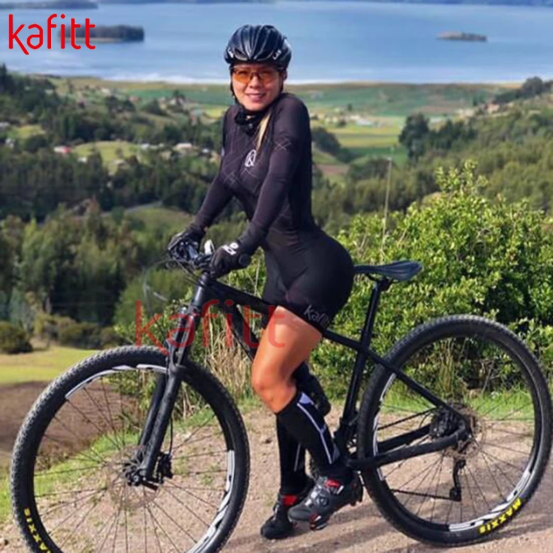 Sporting Kafitt new ladies cycling wear short-sleeved suit jumpsuit mountain bik - £62.73 GBP