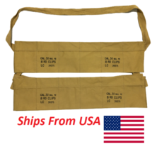 An item in the Sporting Goods category: WWII US Army Cotton Cloth Bandolier for M1 Garand Cotton Cloth Cover(Pack of 2)