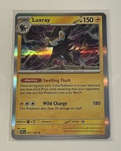 Pokémon TCG - Luxray Scarlet &amp; Violet - Paldea Evolved 071/193 - Holo Holo Rare* - £1.17 GBP