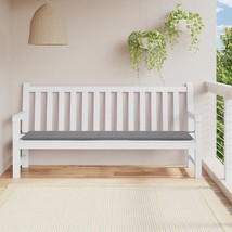Garden Bench Cushion Gray Oxford fabric (100% polyester) - $92.99